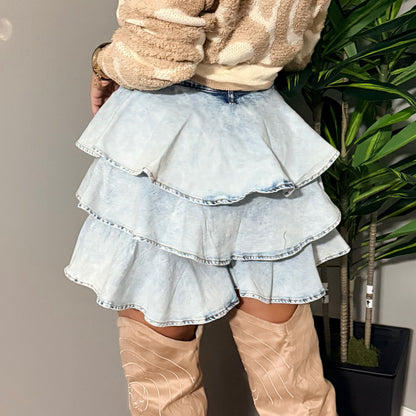 Ruffling Denym (shorts)