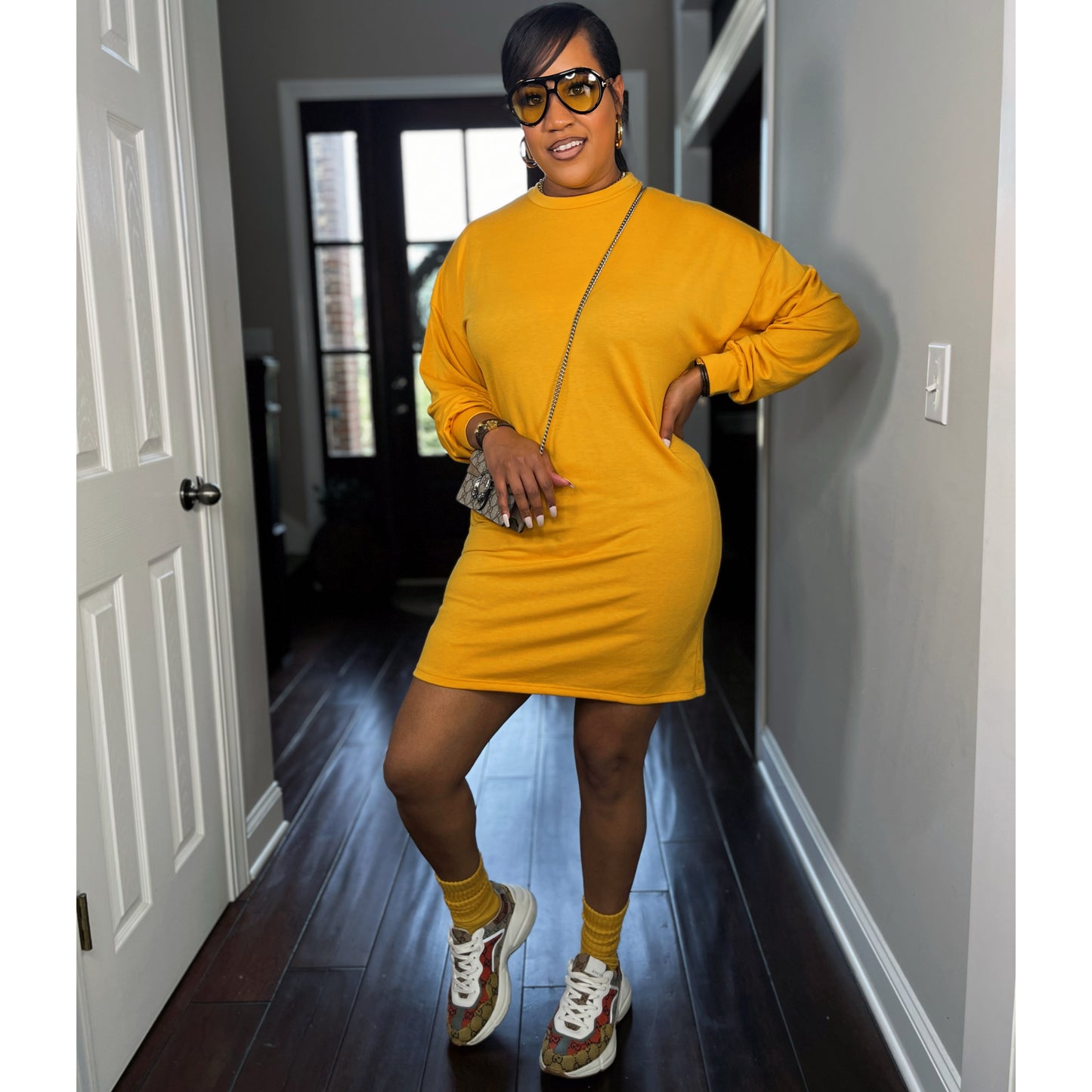 Thick Knit (mustard)