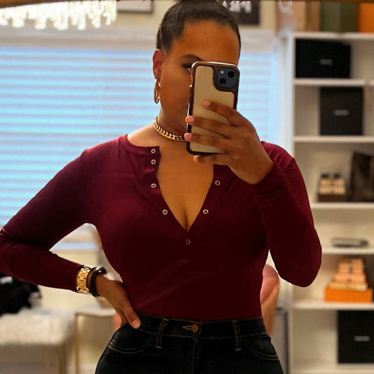 Oh Snap (burgundy)